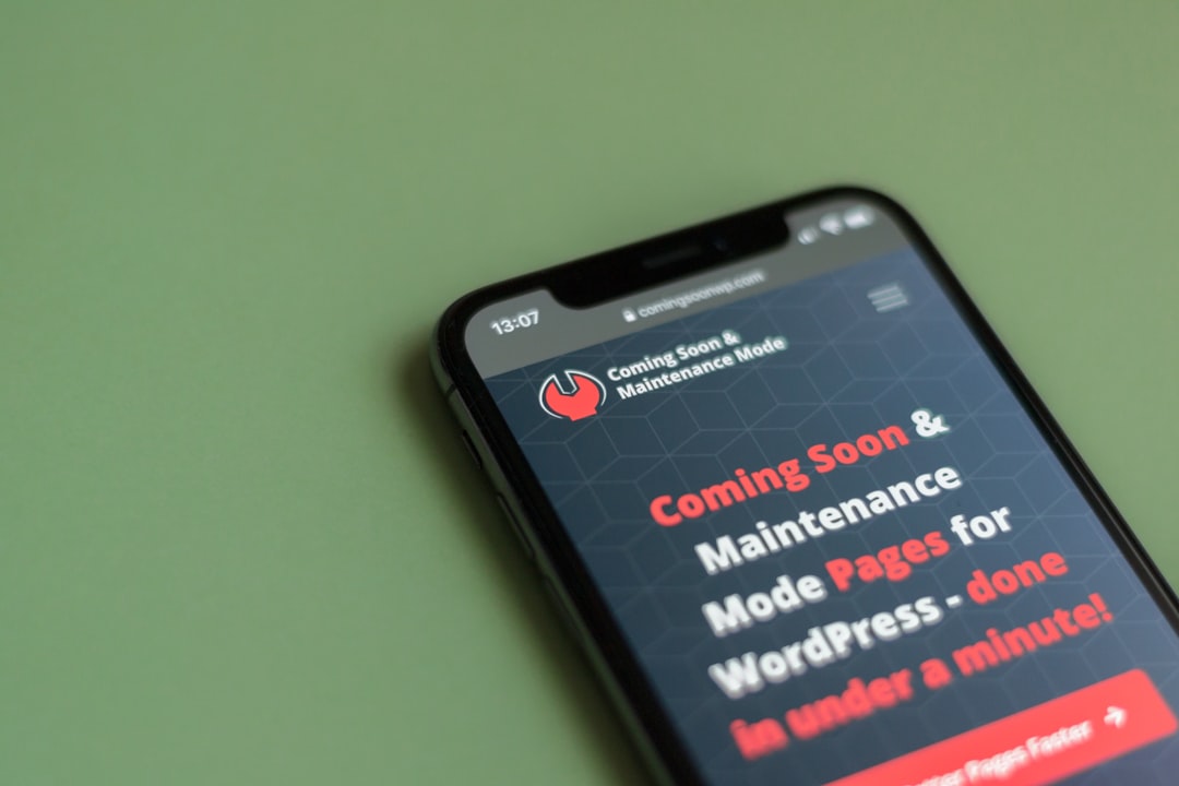 手機上的即將推出頁面