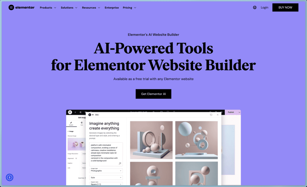 "全方位解析 Elementor AI 功能：從網站規劃到設計的智能助手"